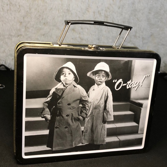 Vintage Little Rascals Buckwheat Spanky Metal Lunch Box 1920s 1930s 1990s 1998 - Picture 1 of 7